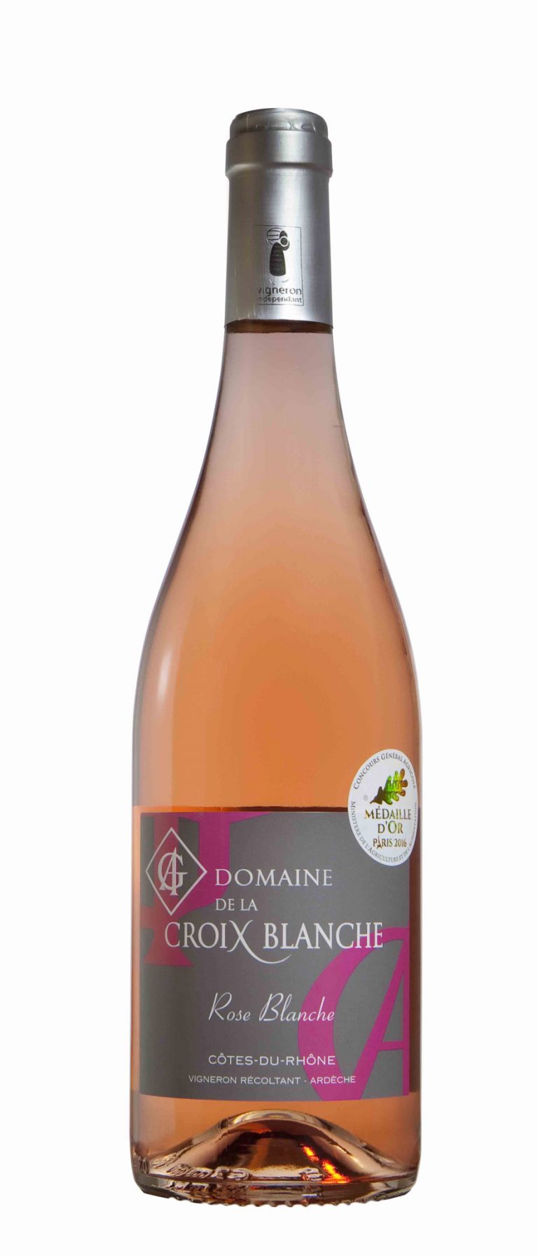 CÔTES DU RHÔNE - ROSE BLANCHE - ROSÉ 2019